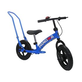 PANGAEA(�p���Q�A) KIDSBALANCEBIKE �L�b�Y�o�����X�o�C�N 12�C���` �u���[ �m�[�p���N�^�C�� �y�_������ �`�F�[������ �X�e�b�v�L�� �A�V�X�g�o�[/���A�u���[�L/�Ă�Ƃ����x���W������ 73376-03
