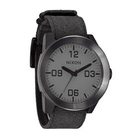 [�j�N�\��]NIXON CORPORAL: MT BLACK/MT GUNMETAL NA2431062-00 �����Y �y���K�A���i�z