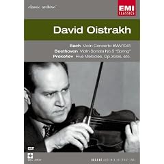 David Oistrakh: Violin: Bach / Beethoven / Prokofiev [DVD] [Import]