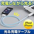 �T�����_�C���N�g ����iPhone/iPad/iPad2 USB�[�d�E�ʐM�P�[�u�� ���V���i �l�C�}�㏸�I�� DWA063