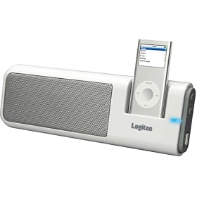 ロジテック iPod nano(G2/G1)専用Hi-Fiサウンドシステム(ホワイト) LDS-Si100WH