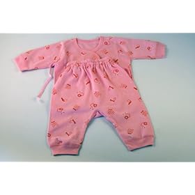 【クリックで詳細表示】タイサイド短肌着/パンツセット