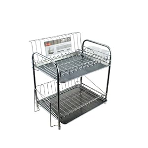 【クリックでお店のこの商品のページへ】パール金属 シンプル・ウェア 2段式 水切り バスケット HW-7301