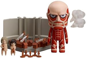 進撃の巨人 ねんどろいど 超大型巨人 & 進撃のプレイセット (ノンスケール ABS&PVC塗装済み可動フィギュア)