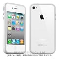 iPhone4��p�@�i�ʏ��i iPhone4S�Ή��L��j Bumper Case - White ��̐��^�o���p�[�@�y�z���C�g�z