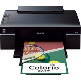 EPSON Colorio �C���N�W�F�b�g�v�����^�[ PX-201 �L���E����LAN�W������ 4�F�痿�C���N