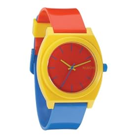 [�j�N�\��]NIXON �r���v THE TIME TELLER P BLUE/YELLOW/RED NA119294-00 ���j�Z�b�N�X [���K�A���i]