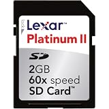  Lexar Platinum II Sd 2 Gb (Retail Package)