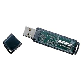 BUFFALO USB������ RUF2-EL-BK  �G���g���[�^�C�v �u���b�N���f�� 4GB RUF2-E4GL-BK