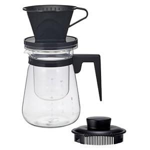 【クリックで詳細表示】iwaki リラッサ・アイスコーヒー 1000ml ブラック K8966CS-BK