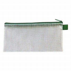 【クリックで詳細表示】メッシュケース【エコタイプ】通帳サイズ【ブルー】 AZ-138E-10