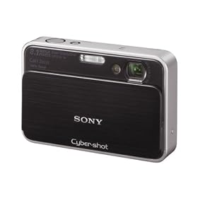 SONY �f�W�^���J���� �T�C�o�[�V���b�gT2 �u���b�N DSC-T2-B