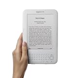  Kindle 3G Wireless Reading Device, Free 3G + Wi-Fi, 3G Works Globally, White, 6