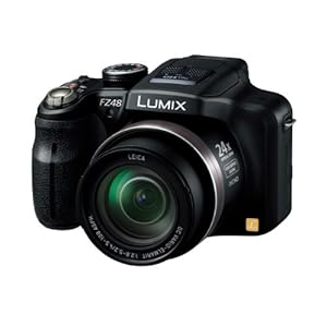 【クリックでお店のこの商品のページへ】Panasonic デジタルカメラ ルミックス FZ48 ブラック DMC-FZ48-K