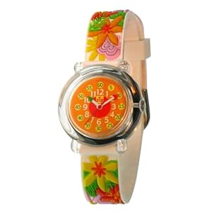  [ベビーウォッチ]Baby Watch Paris 腕時計 ジップザップ お花 Z008 mille fleurs キッズ 腕周り