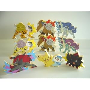 【クリックで詳細表示】ポケットモンスター くみたてポケパ フルコンプ 9種 劇場版全9種 1 ピカチュウ＆ポッチャマ 2 ゾロア 3 ゾ