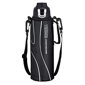 THERMOS �^��f�M�X�|�[�c�{�g�� 1.0L �u���b�N FFF-1000F BK