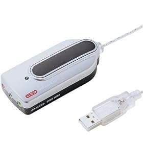 SANWA SUPPLY MM-ADUSB USB�I�[�f�B�I�ϊ��A�_�v�^