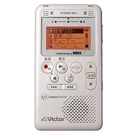 Victor �|�[�^�u���f�W�^�����R�[�_�[ �z���C�g XA-LM1-W