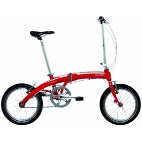 DAHON(�_�z��) Curve D3 16�C���` �A���~ 3speed Fire Red