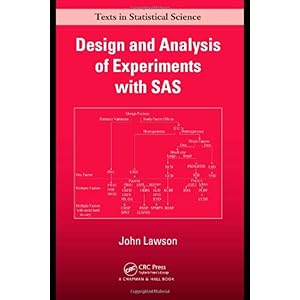 【クリックで詳細表示】Design and Analysis of Experiments with SAS (Chapman ＆ Hall/CRC Texts in Statistical Science) [ハードカバー]