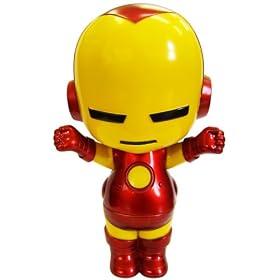 Marvel 3 age Figure - Soft Vinyl Figure: Iron Man (Metallic Color Ver.)