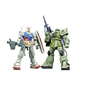 HGUC RX-78-2/MS-06 �K���v���X�^�[�^�[�Z�b�g �K���_�� vs. �ʎY�^�U�N (�@����m�K���_��)