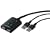 �o�b�t�@���[�R�N���T�v���C BUFFALO CPU�ؑ֊� �L�[�{�[�h�}�E�X�p USB BSKM201BK
