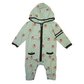 Mademoiselle papillon Hoody Zip up All in one Lady bug