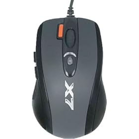 A4TECH �Q�[�~���O�}�E�X ���[�U�[ DPI6�� USB�ڑ� 7�N���b�N�{�^�� 16K���������� �}�N���o�^�\ ���^�T�C�Y XL-750MK-JP