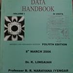 Machine design data handbook vol1 by Dr. K. Lingaiah