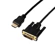 PLANEX HDMI-DVI�ϊ��P�[�u�� 2.0m PL-HDDV02
