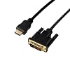 PLANEX HDMI-DVI�ϊ��P�[�u�� 1.0m PL-HDDV01