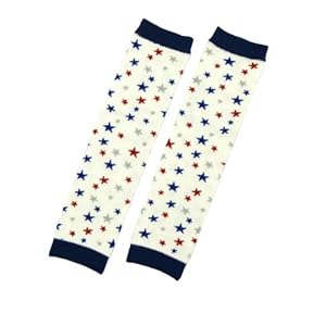 【クリックで詳細表示】ベビーストーリー ミニクレレッグウォーマー 星柄 新生児から4歳