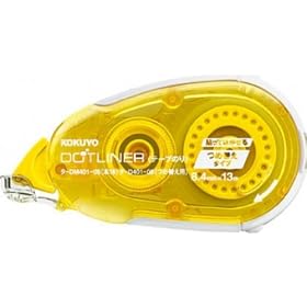 KOKUYO �^-DM401-08 �e�[�v�̂�[�h�b�g���C�i�[]�ߑւ��^�C�v8.4mm�~13m��S��