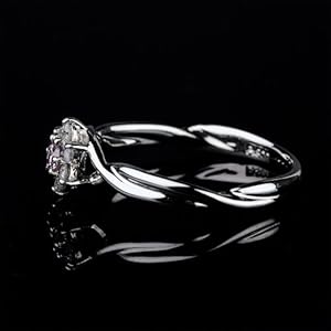 【クリックで詳細表示】ubazakura 0.07カラット天然ピンクダイヤモンドリング【プラチナ900】【送料無料】リングサイズ＃5