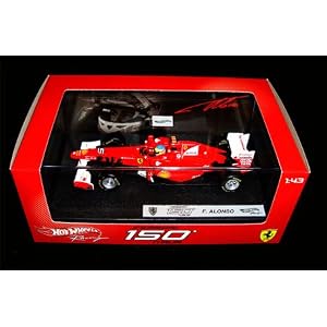 【クリックで詳細表示】MATTEL 1/43 Ferrari 150 ITALIA F.ALONSO 2011