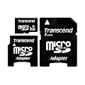 Transcend 2GB microSDw/2adapter(mini&SD) TS2GUSD-2