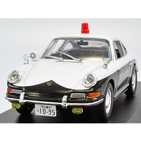 1/43 PORSCHE 912 PATROL CAR 1968 ���m���x�@��ʎ����ԑ��ԗ�
