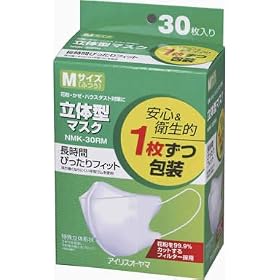 �A�C���X�I�[���} ���̃}�X�N M�T�C�Y NMK-30RM 30����