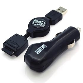 RIX USB��DC�[�d�� AU�Ή� (�u���b�N) RX-JUC757A