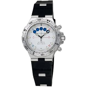 [�u���K��]BVLGARI �r���v DIAGONO PROFESSIONAL ACQUA �f�B�A�S�m �z���C�g SD40SV/RE �����Y [���s�A���i]