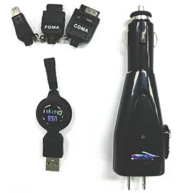 LINKAGE Super Charger4 FOMA/au/SoftBank/willcom MK-03BK