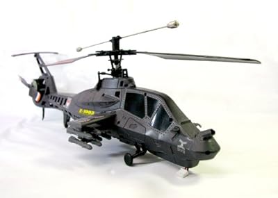  ジャイロスコープ搭載！長さ50cm★4ch米軍武装偵察ヘリコプターラジコン「RAH-66コマンチ（Comanche）」