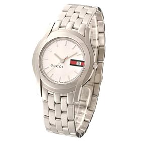 [�O�b�`]GUCCI �r���v 5500M WH YA055311 �z���C�g �����Y [���s�A���i]
