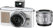 OLYMPUS PEN �}�C�N����� E-P1 �c�C�������Y�L�b�g �z���C�g E-P1 TKIT-WHT