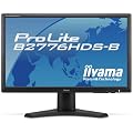 iiyama 27�C���`���C�h�t���f�B�X�v���C LED�o�b�N���C�g ���~�E�X�E�B�[�x���@�\���� HDMI�P�[�u���������f�� �}�[�x���u���b�N PLB2776HDS-B1