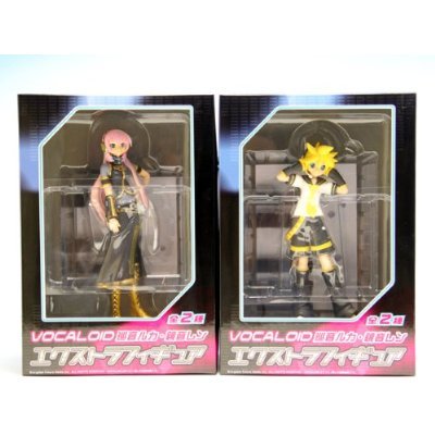 VOCALOID 巡音ルカ・鏡音レン エクストラフィギュア ボーカロイド 音楽 プライズ セガ(全2種フルセット)
