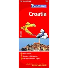 Croatia (Michelin National Maps)