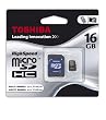Toshiba microSDHC 16GB�@Class4 SD�ϊ��A�_�v�^�[�t�� ���� �N���X4 �C�O���p�b�P�[�W�i